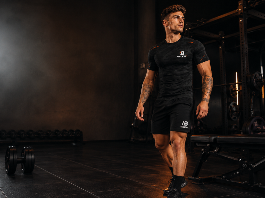 BronxSportswear athlete in a gym setting