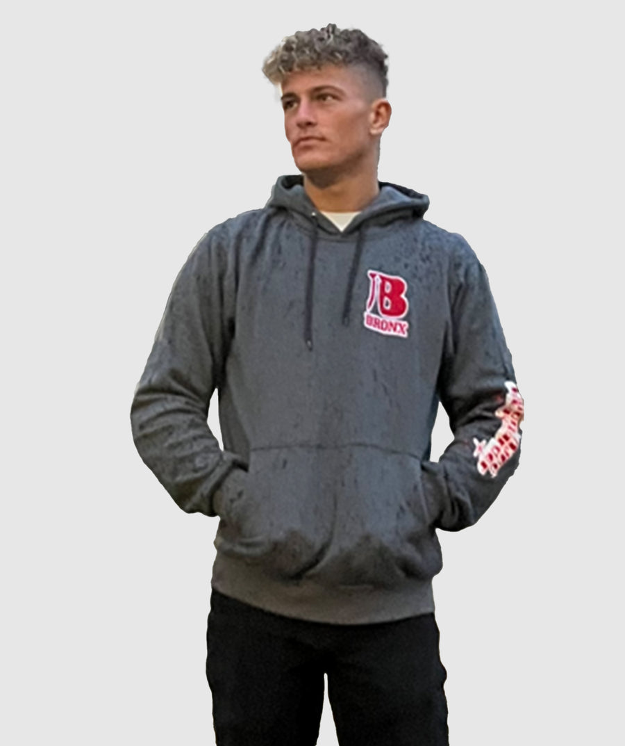 Streetwear Hoodie worn by a Bronx Sportswear model